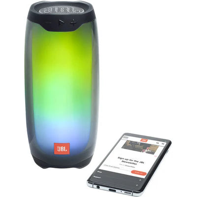 JBL Pulse 4 Portable Waterproof Wireless Bluetooth Speaker - Black Recertified/Open Box