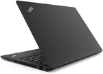 Lenovo ThinkPad T490 laptop with a black color scheme