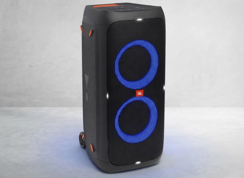 JBL PartyBox 310 Portable Bluetooth Party Speaker with Dazzling Lights and Powerful JBL Pro Sound - Black (JBLPARTYBOX310AM) - Brand New