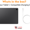 Samsung Galaxy Tablet A9+ color black with charging cord