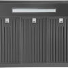 Vesta Brussels 36" | Metallic Black | 800 CFM Suction