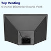Vesta Brussels 30" | Metallic Black | 800 CFM Suction
