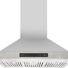Vesta Brussels 36" | Silver | 800 CFM Suction