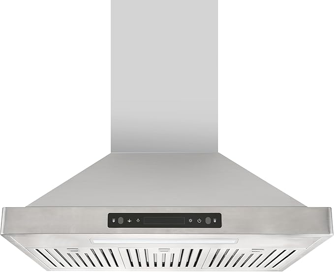 Vesta Brussels 30" | Silver | 800 CFM Suction