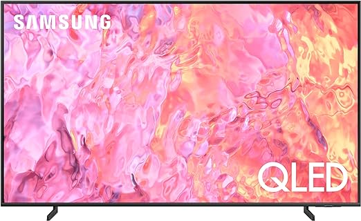 SAMSUNG 65-Inch Class QLED 4K Q60C Series Quantum HDR, Object Tracking Sound Lite, Q-Symphony, Motion Xcelerator, Gaming Hub, Smart TV with Alexa Built-in - [QN65Q60CAFXZC]