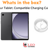 Samsung Galaxy Tablet A9 color black with charging cord