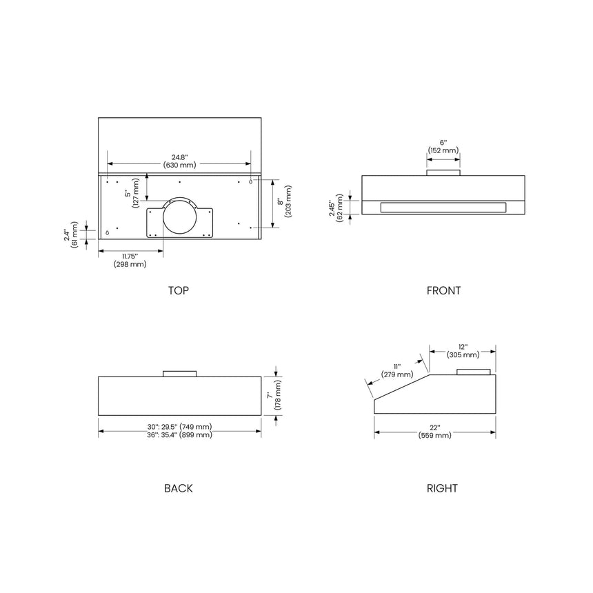 Dimensions