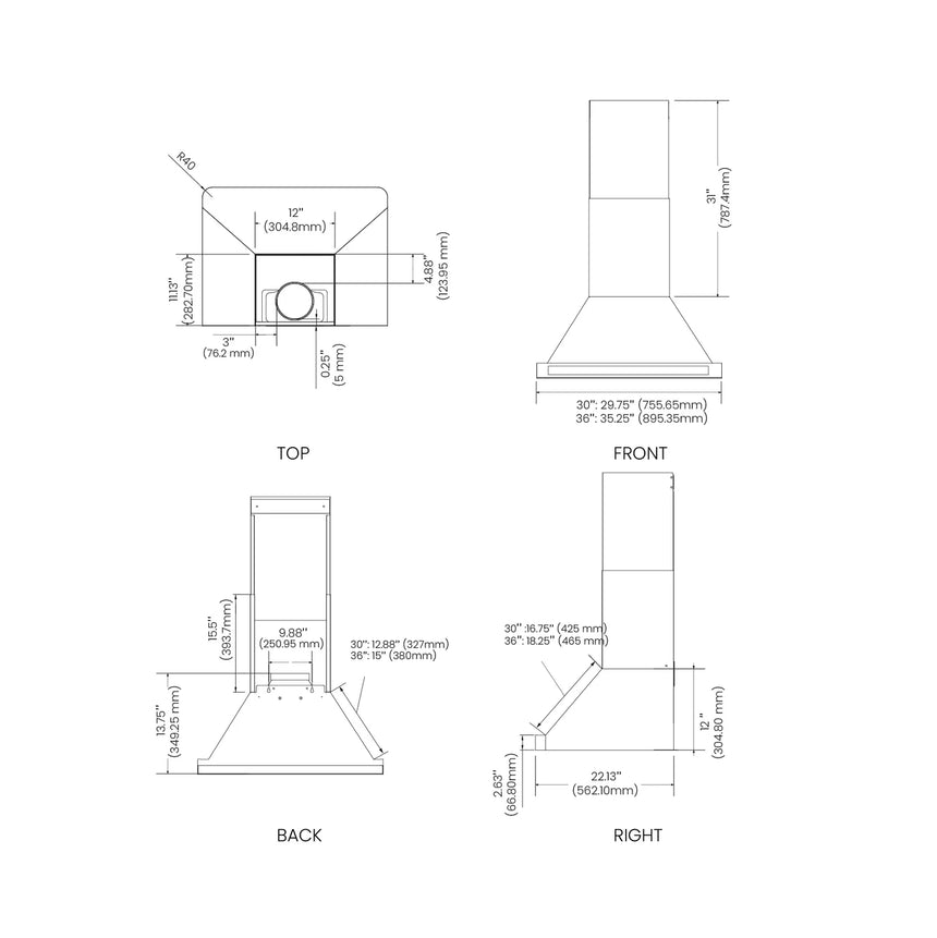 Dimensions