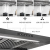Vesta Arlington 30" | Metallic Black | 850 CFM Suction