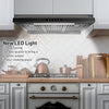 Vesta Arlington 30" | Metallic Black | 850 CFM Suction