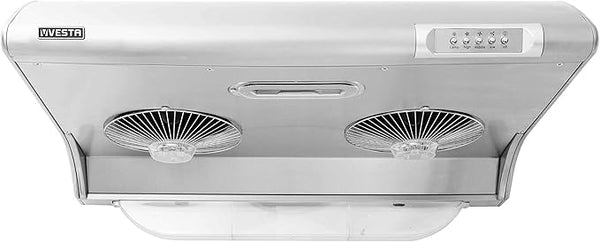 Vesta Columbus 30" | Silver | 750 CFM Suction