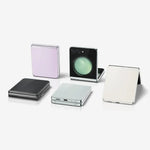 Samsung Galaxy Z Flip 5 color black, purple, cream and green