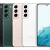 Samsung Galaxy S22 Plus color black, white green and rose gold