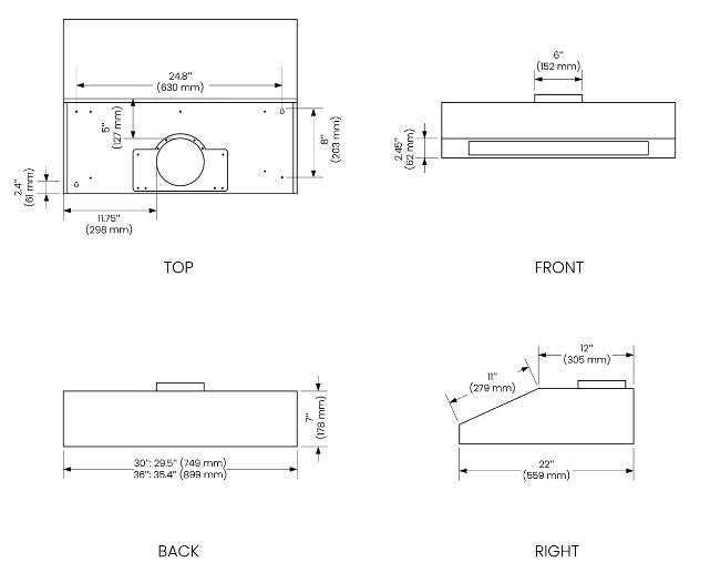 Dimensions