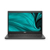Dell laptop with a teal screen on a white background