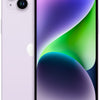 Smartphone with a colorful display and white back