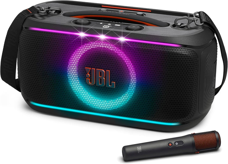 jbl partybox on the go 2 with strap and mic