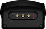 Marshall Kilburn II portable speaker in black with a leather-look carrying strap and brand logo on the front.