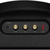 Marshall Kilburn II portable speaker in black with a leather-look carrying strap and brand logo on the front.