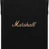 ​Marshall Tufton portable speaker with a rugged build, textured black finish, and gold-tone control knobs on the top panel.