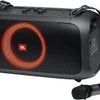 JBL PartyBox On-The-Go Portable Bluetooth Party Speaker with Built-in Lights and Wireless Mic - Recertified/open box
