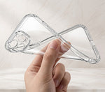 a soft Hard Shell Clear Case for iPhone