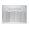 Under-cabinet range hood view